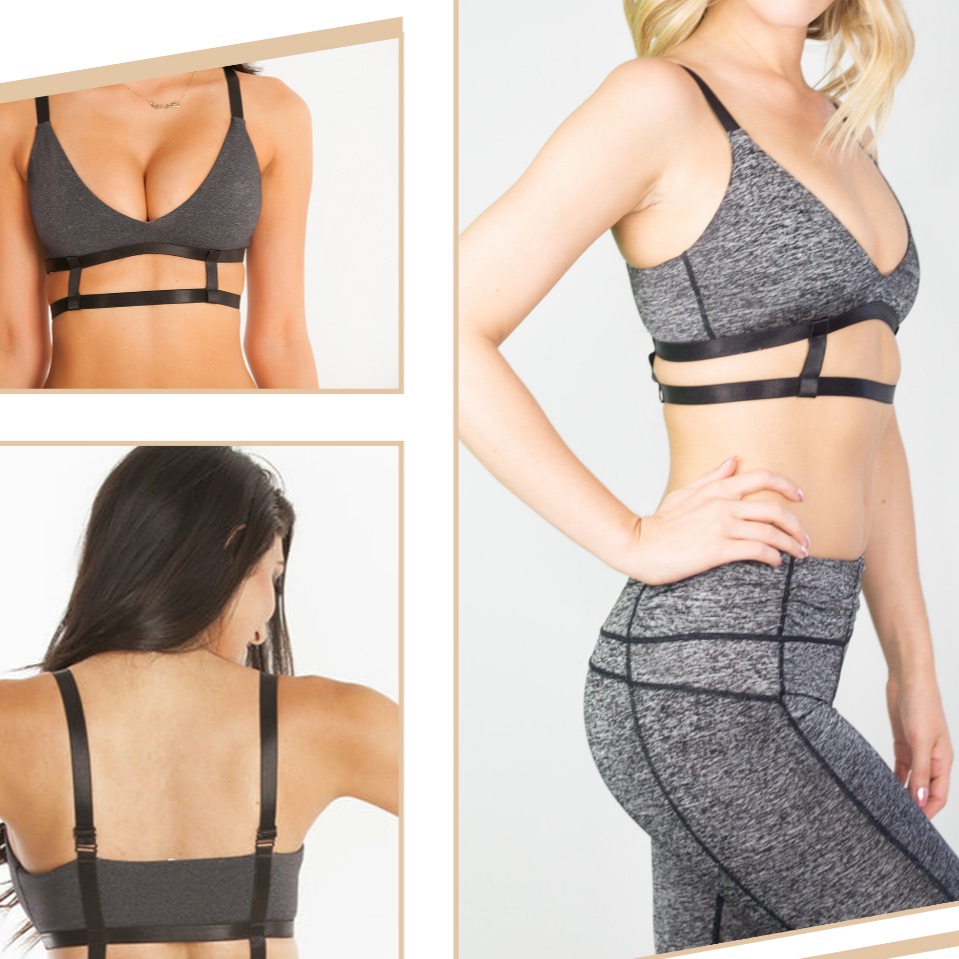 Neon Beige Exposure Bra